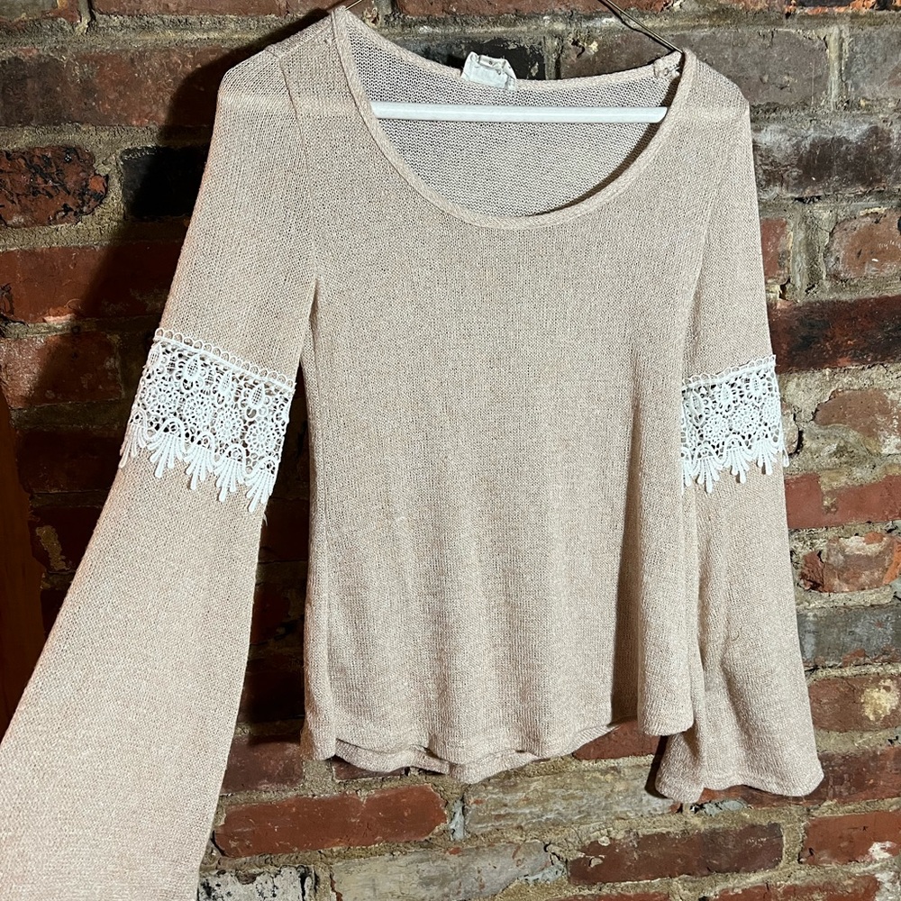 Pacsun boho knit top